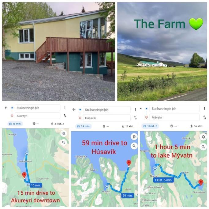 Þorsmoerk Farm 12 Min From Akureyri Apartamento Svalbarthseyri Exterior foto